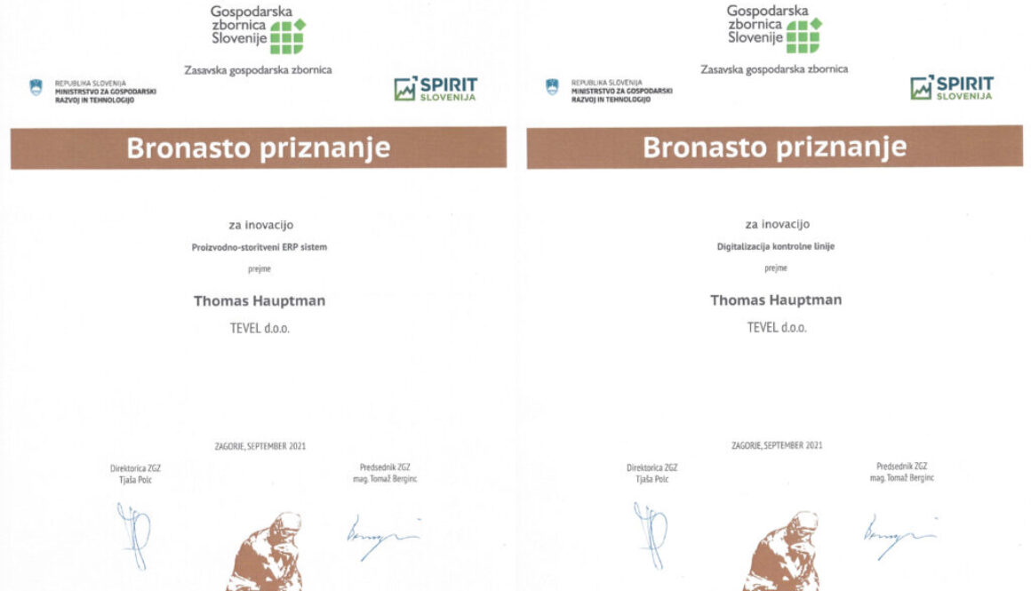 bronasti priznanji inovacije 2021