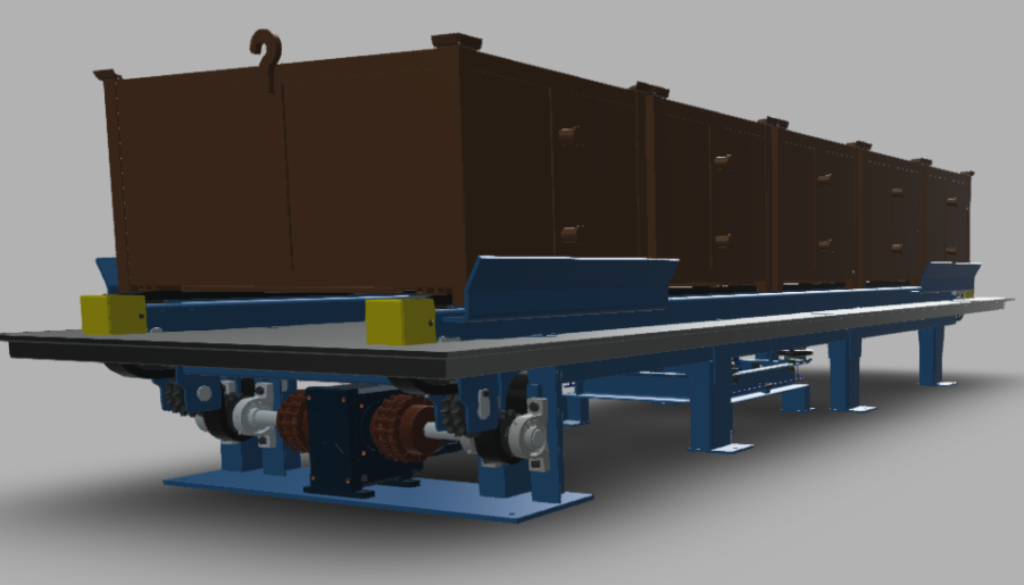 Transportni trak polizdelkov